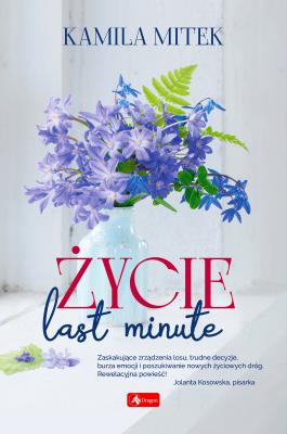 Życie last minute. Autor: Kamila Mitek. SmakLiter.pl Okładka książki Życie last minute