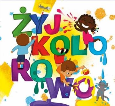 Okładka książki Żyj kolorowo CD