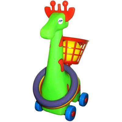 Opakowanie Żyrafa na kółkach z koszem