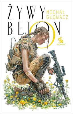 Żywy beton. Autor: Głowacz Michał. SmakLiter.pl Okładka książki Żywy beton