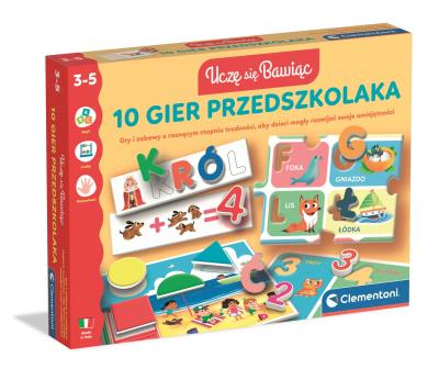 Opakowanie 10 Gier Przedszkolaka 50421
