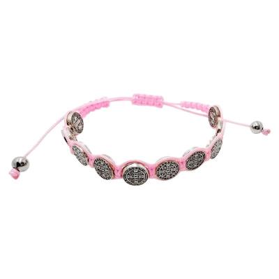 Opakowanie 10-tka sznurek Benedykt różowy