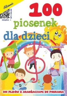 Okładka książki 100 piosenek dla dzieci