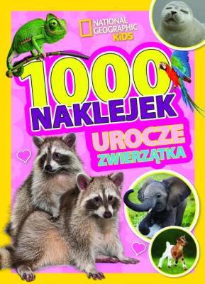 1000 naklejek. Urocze zwierzątka. National Geographic Kids. Autor:   Praca zbiorowa. SmakLiter.pl Okładka książki 1000 naklejek. Urocze zwierzątka. National Geographic Kids