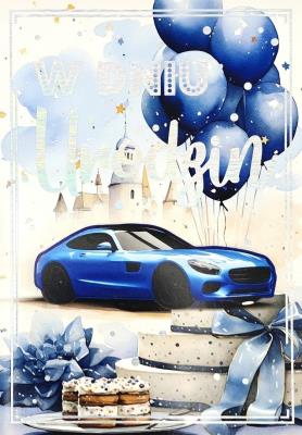 Opakowanie 189 Karnet 3K urodziny męskie auto