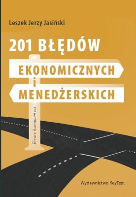 Okładka książki 201 błędów ekonomicznych i menedżerskich