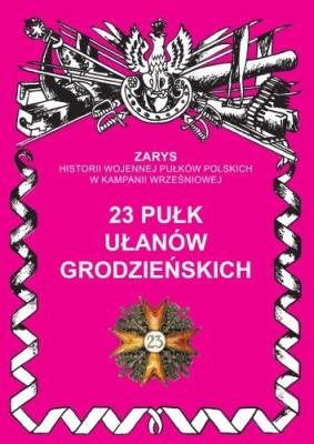Okładka książki 23 pułk ułanów grodzieńskich