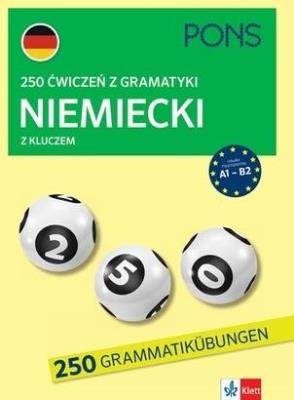 Okładka książki 250 ćwiczeń z gramatyki niemieckiej A1-B2 w.5