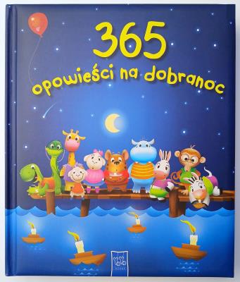 Okładka książki 365 opowieści na dobranoc