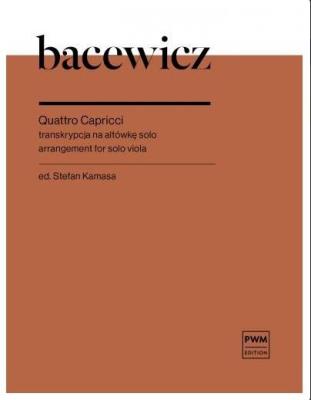 Okładka książki 4 capricci per Viola Sola