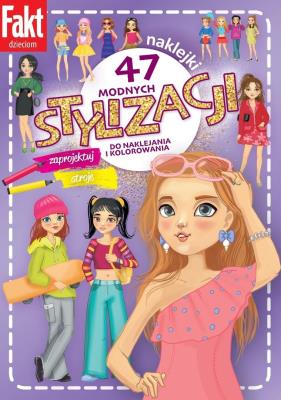 Okładka książki 47 modnych stylizacji. Zaprojektuj stroje