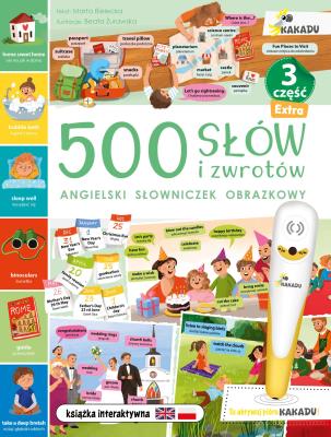 Okładka książki 500 słów i zwrotów EXTRA