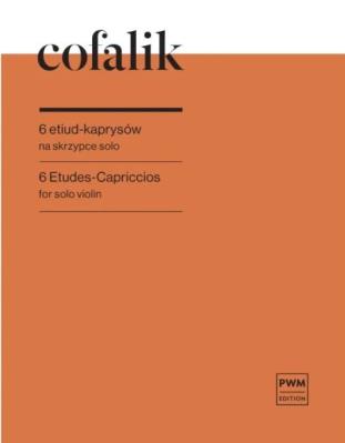 Okładka książki 6 etiud-kaprysów