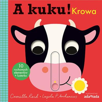 A kuku! Krowa. Autor: Reid Camilla. SmakLiter.pl Okładka książki A kuku! Krowa