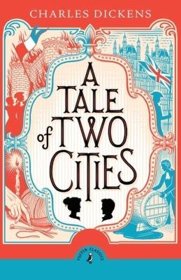 Okładka książki A tale of two cities wer. angielska