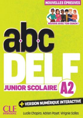 Okładka książki ABC DELF Junior csolaire Niveau A2 3ed