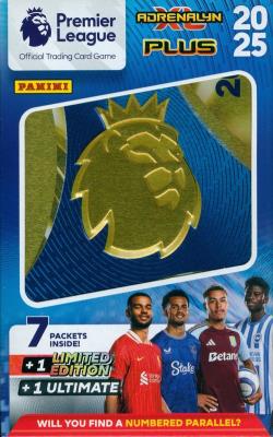 Adrenalyn XL Premier League 2025 Plus Puszka Kolekcjonera. Wydawca: Panini. SmakLiter.pl Opakowanie Adrenalyn XL Premier League 2025 Plus Puszka Kolekcjonera