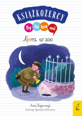 Afera z zoo. Książkożercy. Sylabami. Autor: Olejarczyk Joanna. SmakLiter.pl Okładka książki Afera z zoo. Książkożercy. Sylabami