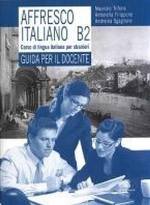 Okładka książki Affresco italiano B2 przewodnik metodyczny