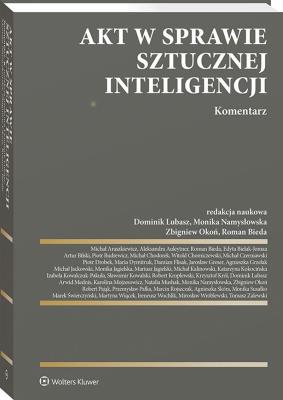 Okładka książki Akt w sprawie sztucznej inteligencji. Komentarz