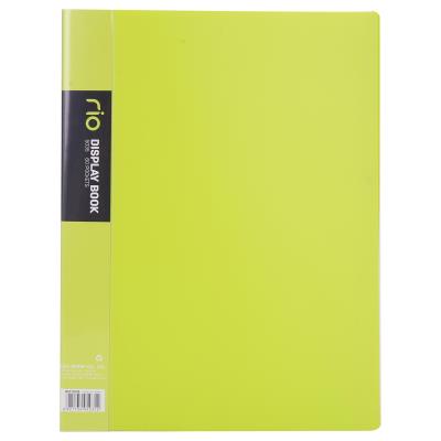 Opakowanie Album ofertowy A4 Rio PP 60 koszulek zielony