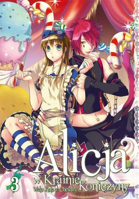 Alicja w Krainie Koniczyny. Tom 3. Autor: Mamenosuke Fujimaru, QuinRose. SmakLiter.pl Okładka książki Alicja w Krainie Koniczyny. Tom 3