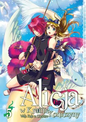 Alicja w Krainie Koniczyny. Tom 5. Autor: Mamenosuke Fujimaru, QuinRose. SmakLiter.pl Okładka książki Alicja w Krainie Koniczyny. Tom 5