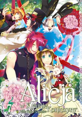 Alicja w Krainie Koniczyny. Tom 7. Autor: Mamenosuke Fujimaru, QuinRose. SmakLiter.pl Okładka książki Alicja w Krainie Koniczyny. Tom 7