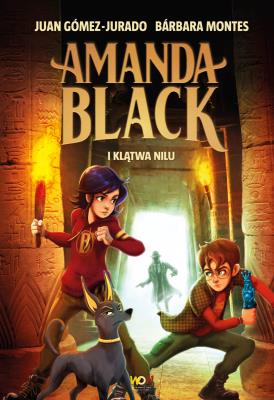Okładka książki Amanda Black i Klątwa Nilu. Amanda Black