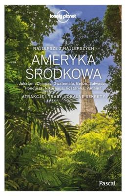 Okładka książki AMERYKA ŚRODKOWA LONELY PLANET - uszkodzone