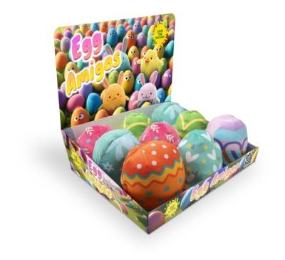Opakowanie Amigos Egg display pluszowe jaja 9 sztuk Save the nature Lumo