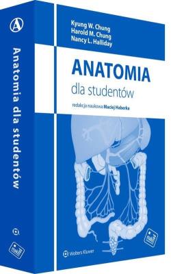 Okładka książki ANATOMIA DLA STUDENTÓW
