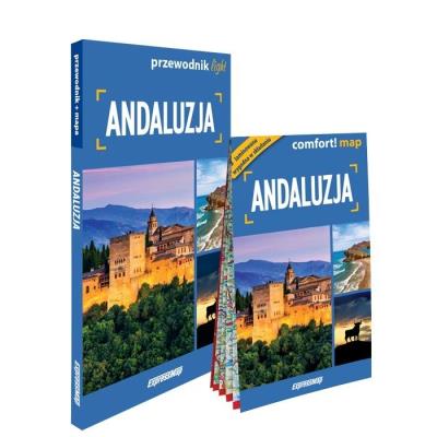Okładka książki Andaluzja light: przewodnik + mapa