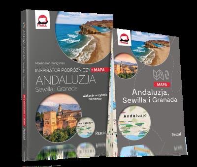 Andaluzja, Sewilla i Granada. Inspirator podróżniczy. Autor: Bień-Königsman Monika. SmakLiter.pl Okładka książki Andaluzja, Sewilla i Granada. Inspirator podróżniczy