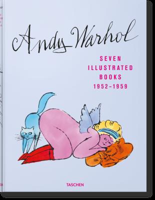 Okładka książki Andy Warhol. Seven Illustrated Books 1952–1959 wer. angielska