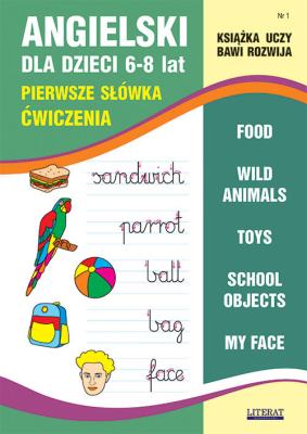 Okładka książki Angielski dla dzieci 6-8 lat Nr 1