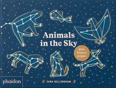 Animals in the Sky. Autor: Sara Gillingham. SmakLiter.pl Okładka książki Animals in the Sky