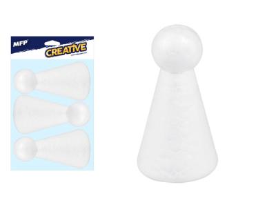 Opakowanie Anioł gładki 11cm 3 sztuki