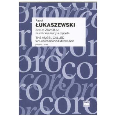 Okładka książki Anioł zawołał Trzy kolędy na chór mieszany a...