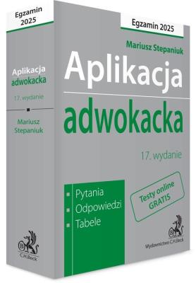 Okładka książki Aplikacja adwokacka 2025
