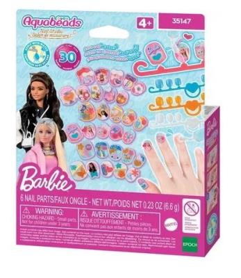 Opakowanie Aquabeads Barbie studio paznokci