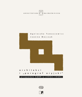 Okładka książki Architektura jest najważniejsza T.10 Architekci