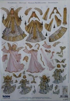 Opakowanie Arkusz do techniki 3D sztancowany 29,7x 21cm