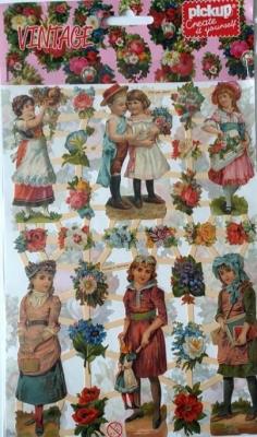 Opakowanie Arkusz Vintage 16,5x23,5cm