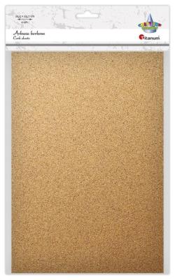 Opakowanie Arkusze korkowe 205x297mm grubość 2mm 2szt