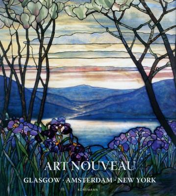 Art Nouveau Glasgow, Amsterdam, New York. Autor: Hauffe Thomas. SmakLiter.pl Okładka książki Art Nouveau Glasgow, Amsterdam, New York