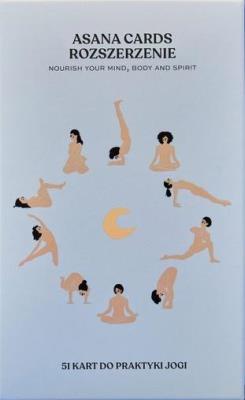 Okładka książki Asana Cards Moon Edition rozszerzenie