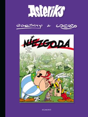 Asteriks. Niezgoda. Tom 15. Autor: Albert Uderzo, René Goscinny. SmakLiter.pl Okładka książki Asteriks. Niezgoda. Tom 15