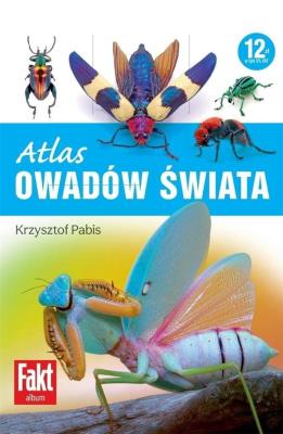 Atas owadów świata. Autor: Krzysztof Pabis. SmakLiter.pl Okładka książki Atas owadów świata