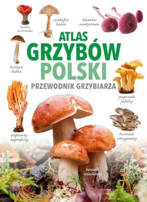 Atlas grzybów Polski. Autor: Marek Snowarski. SmakLiter.pl Okładka książki Atlas grzybów Polski